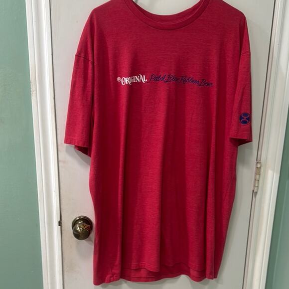 Hooey Red Short Sleeve Tee Vibrant Casual Style - Picture 1 of 7